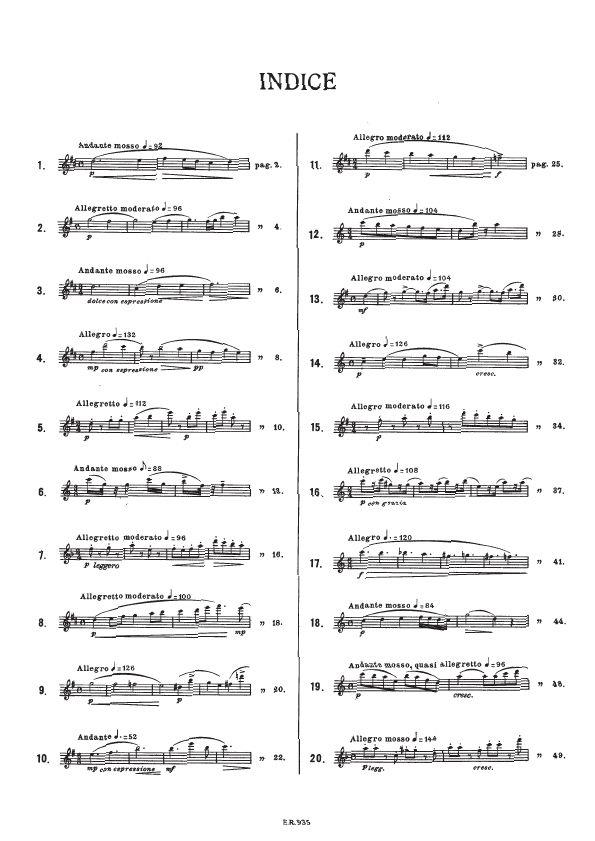 La Scuola Del Flauto Op. 51 - I Grado - Divisa In 4 Gradi Ed Esposta In Duettini Originali E Progressivi - Per Due Flauti - duet pro příčné flétny